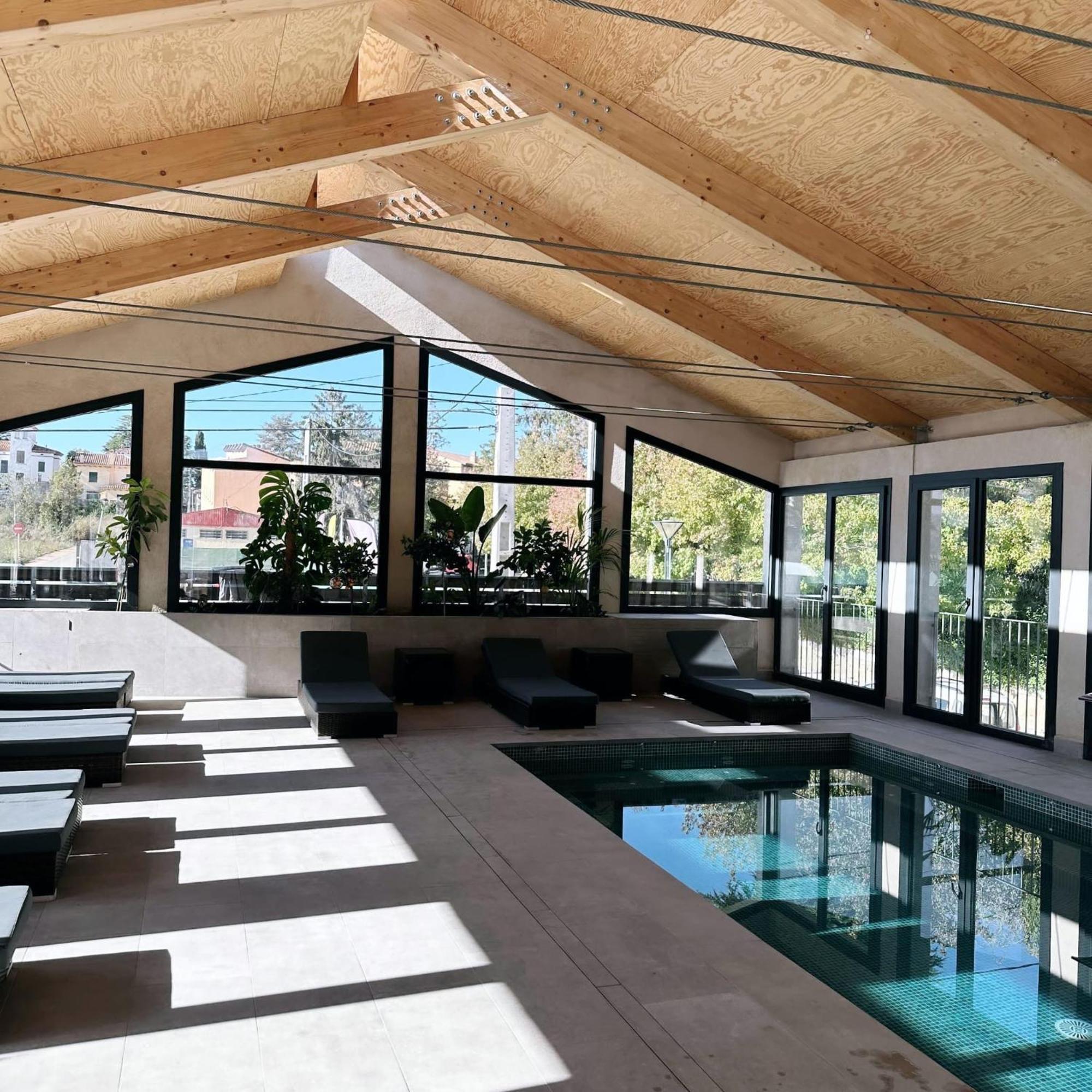 La Violeta Hotel Spa & Chill Out Castelltercol ภายนอก รูปภาพ